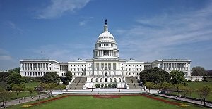 The western front of the United States Capitol