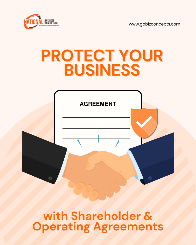 Shareholder and operating agreements