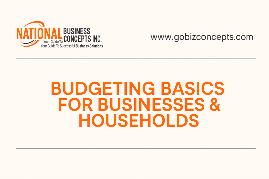 Basic Budgeting