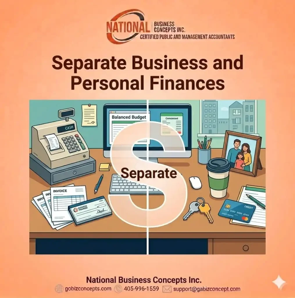 Separation of Business And Personal Finances